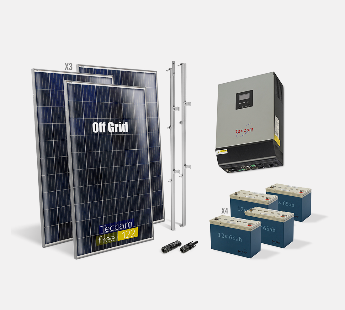 Kit Solar Off Grid Free